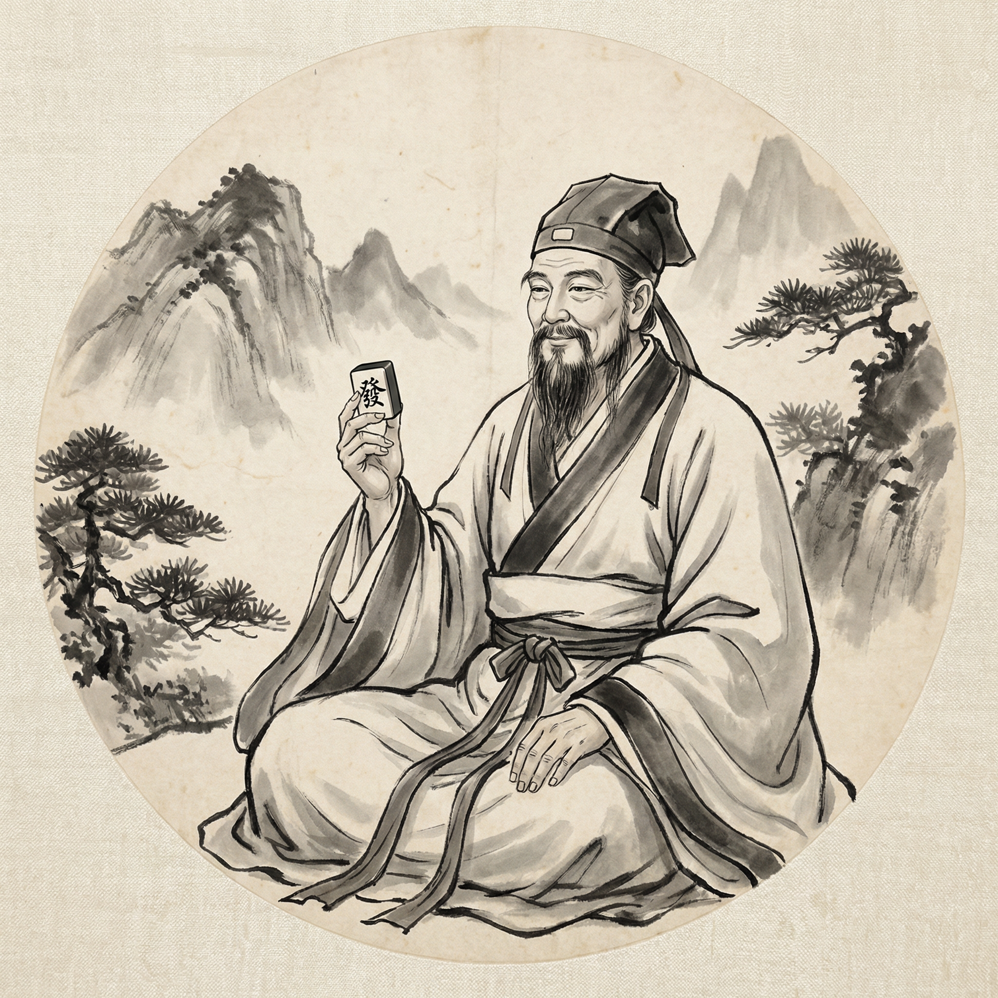 麻将胡了 - 牌道宗师墨客